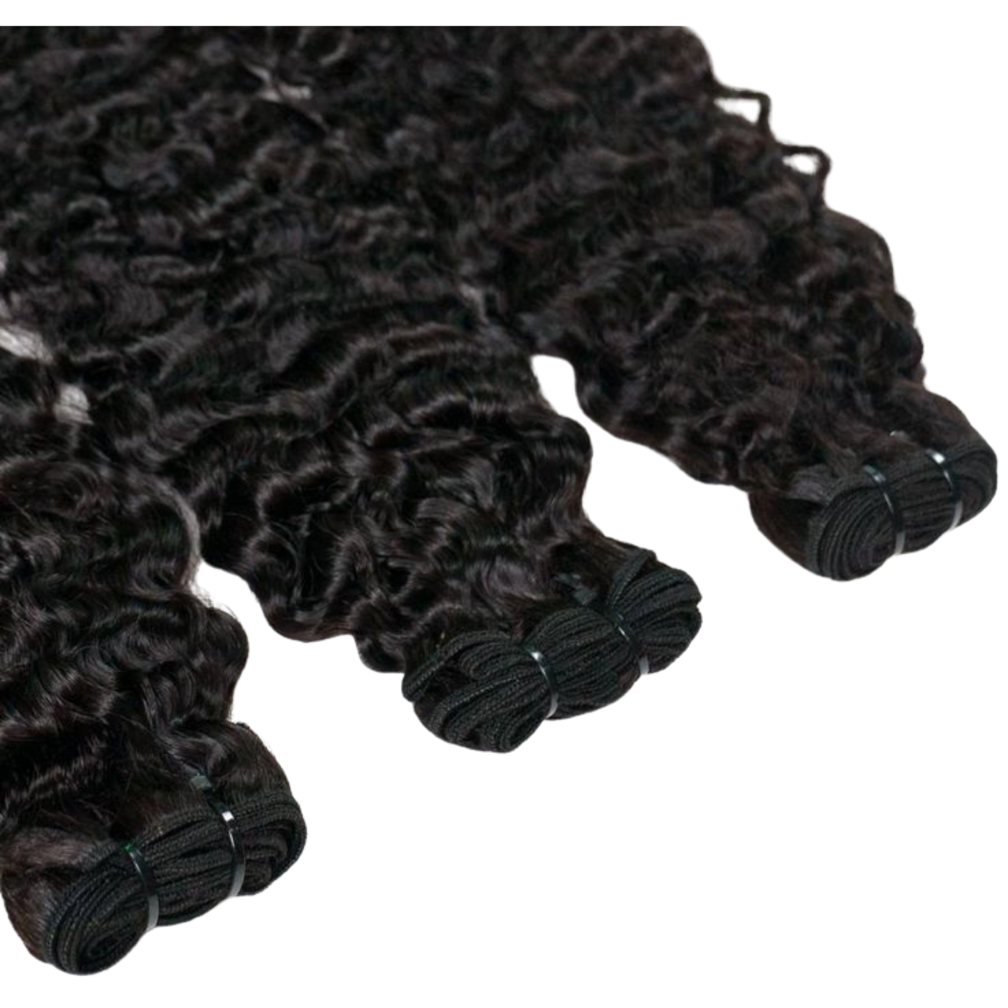 Raw Burmese Curly Bundles