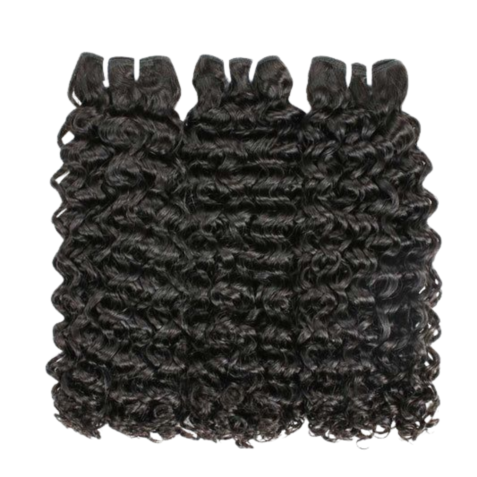 Raw Burmese Curly Bundles